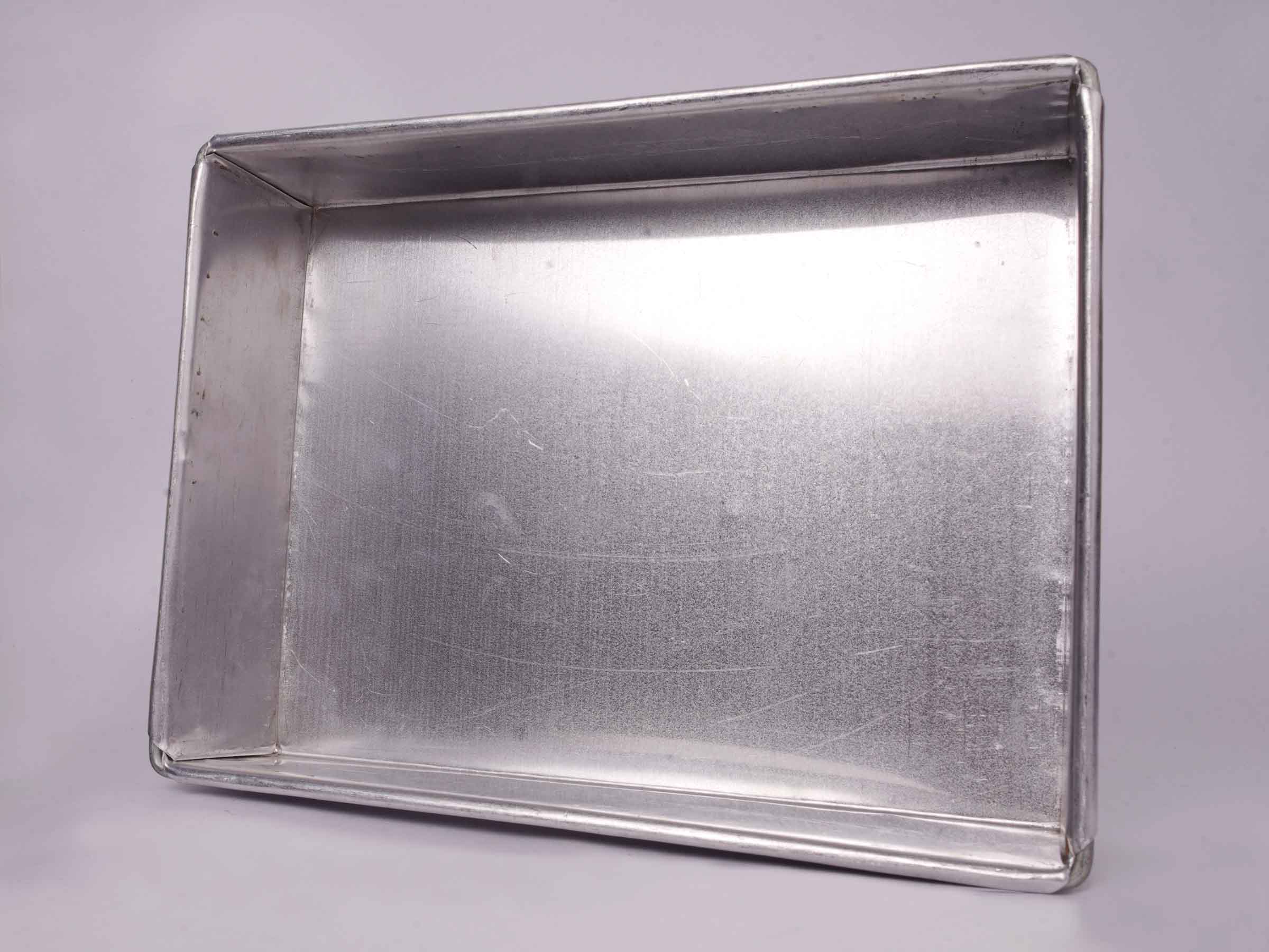 Aluminium Rectangle Cake Mould (8.5x6.5x2.5 inch)